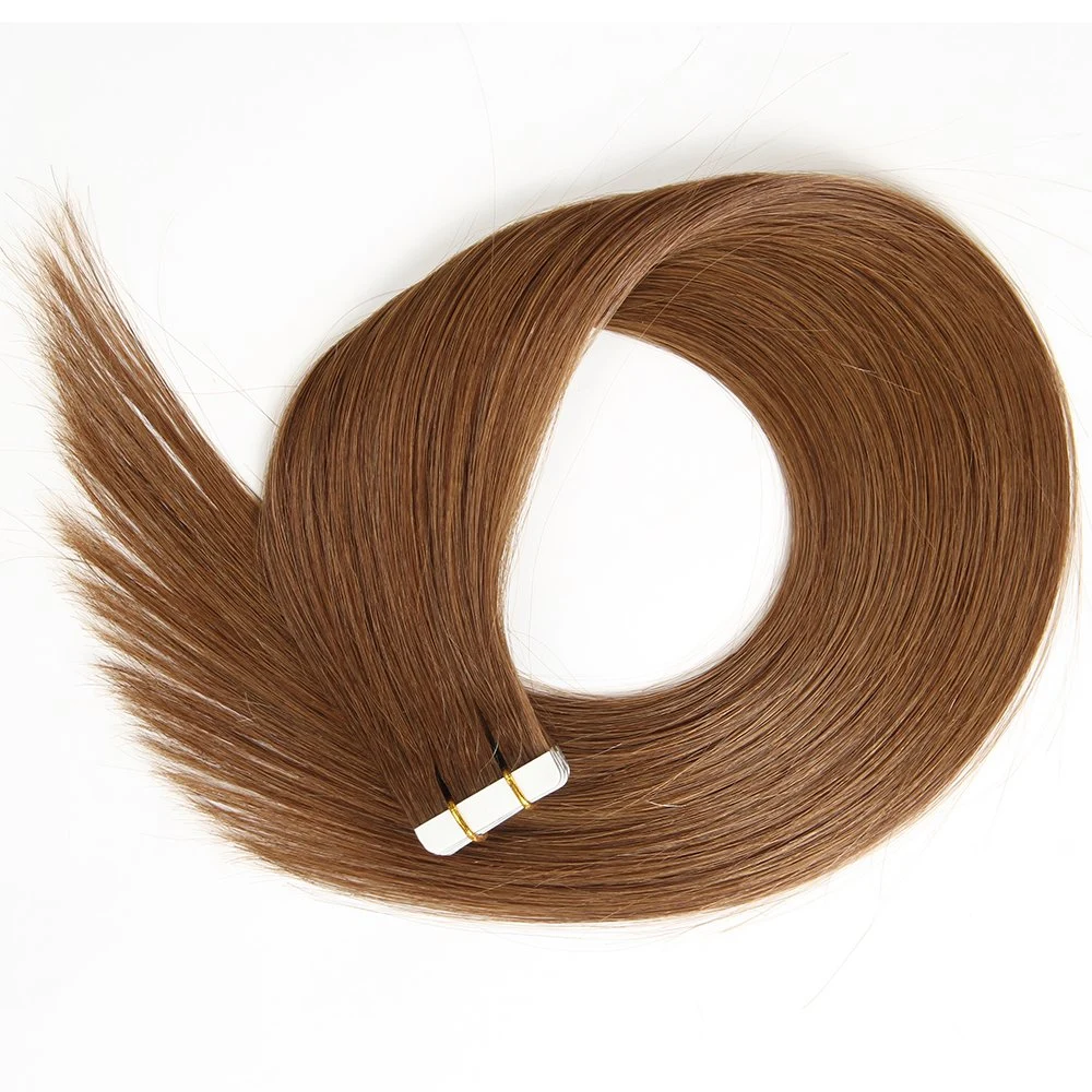 Keratin Hair Tape Human Hair Skin Weft Tape in Hair Extensions